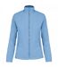 Womens/ladies maureen microfleece jacket sky blue Kariban