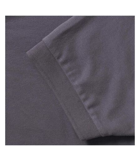 Russell Mens Stretch Short Sleeve Polo Shirt (Convoy Grey) - UTBC3257