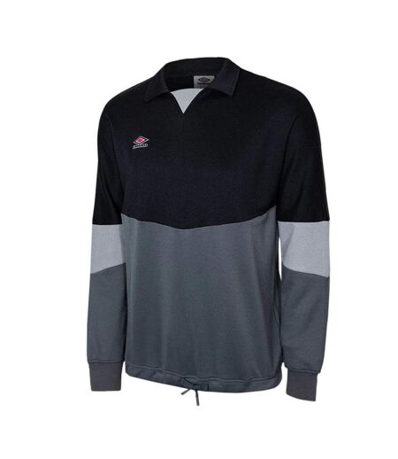 Sweat noir homme umbro drill top