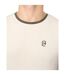 Mens Lamtopi T-shirt White Crosshatch-4