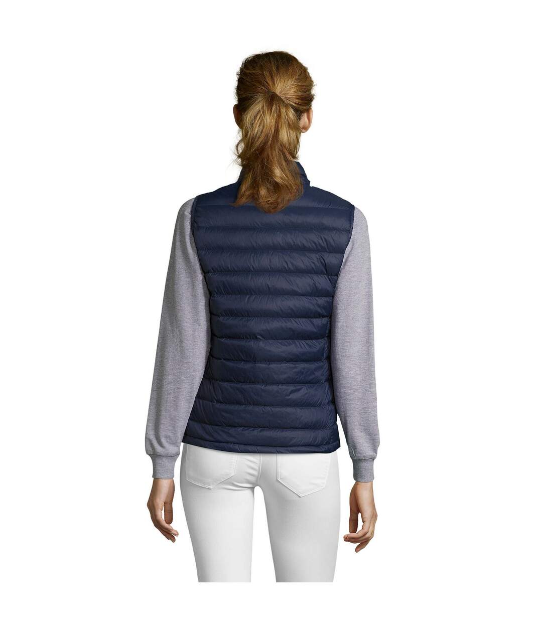 Veste Sans Manches Wilson Femme Bleu Marine Français SOLS-2