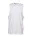 Skinnifit Mens High Neck Slash Armhole Vest (White) - UTRW4739