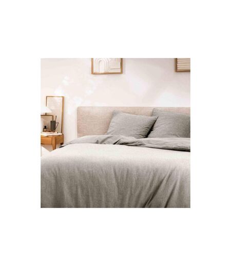 Parure de Lit 3 Pièces Meline 240x220cm Anthracite
