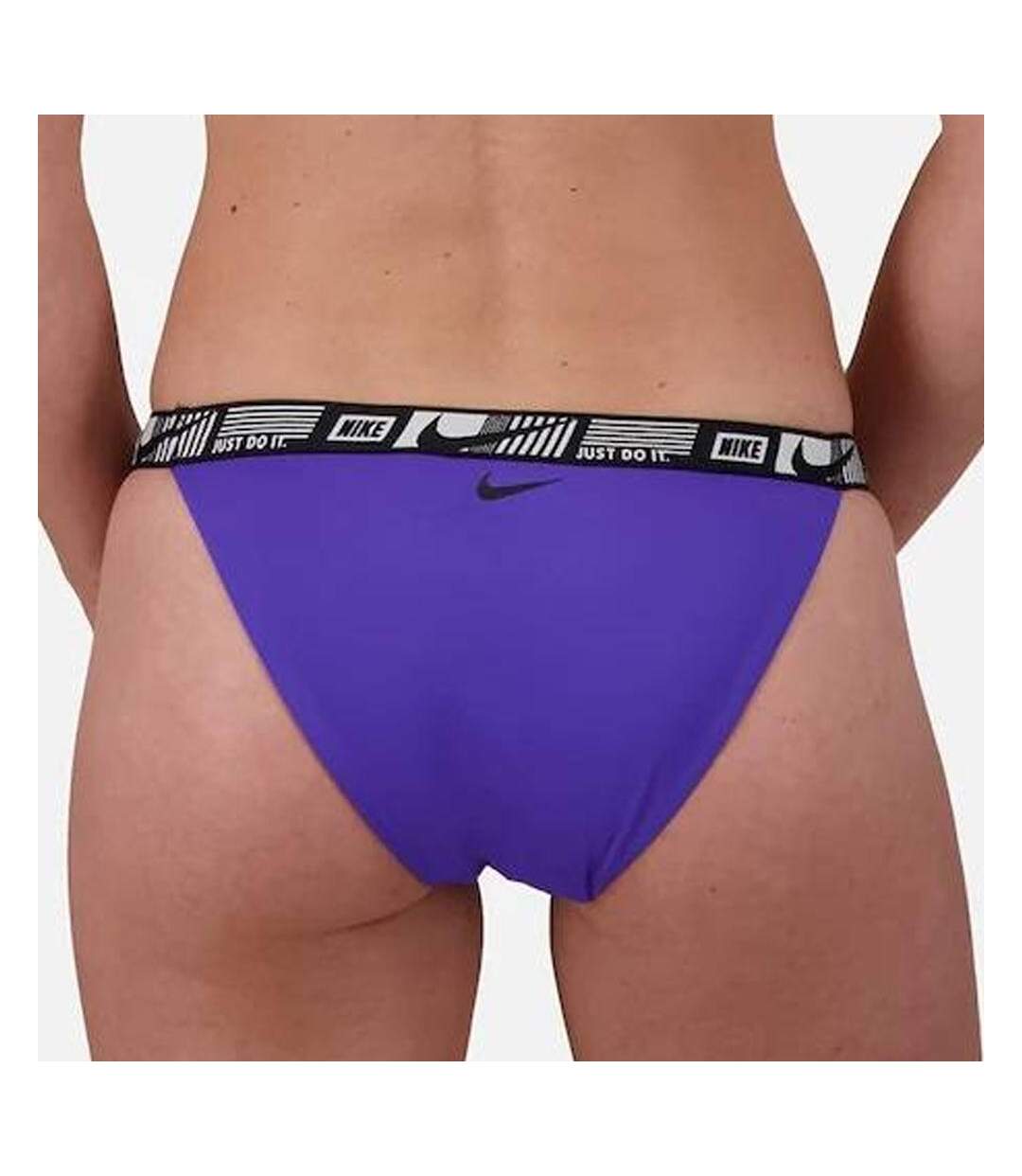 Bas de maillot de bain Violet Femme Nike Banded Bottom - L