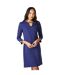 Robe droite femme bleu marine Principles