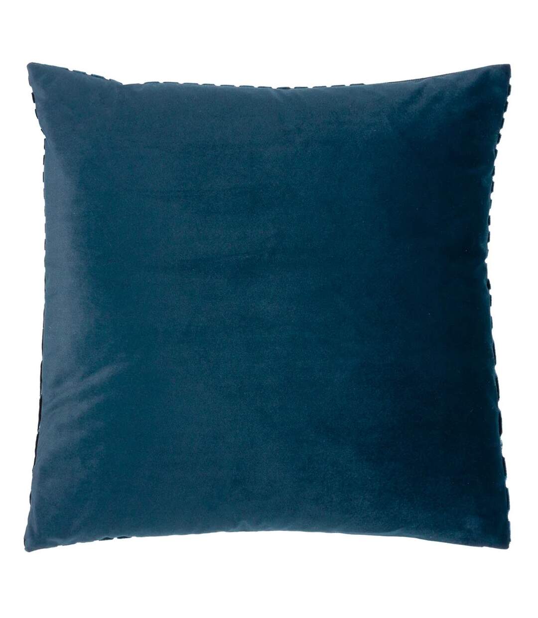 Evoke cut cushion cover 45cm x 45cm navy Paoletti-2