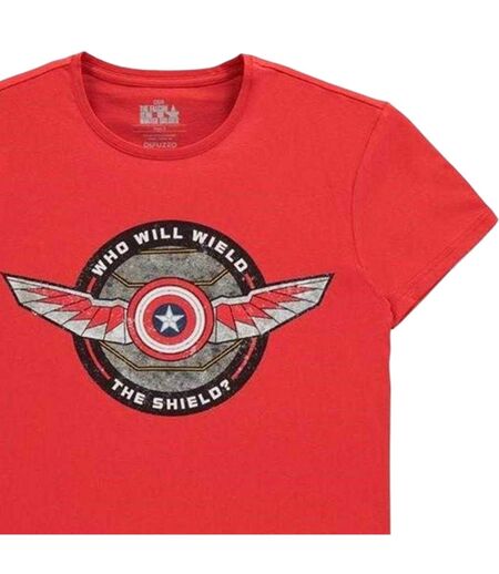 T-shirt Homme Orange The Falcon And The Winter Soldier