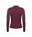 Womens/ladies Diamante Ribbed Track Top Fig Biba-2