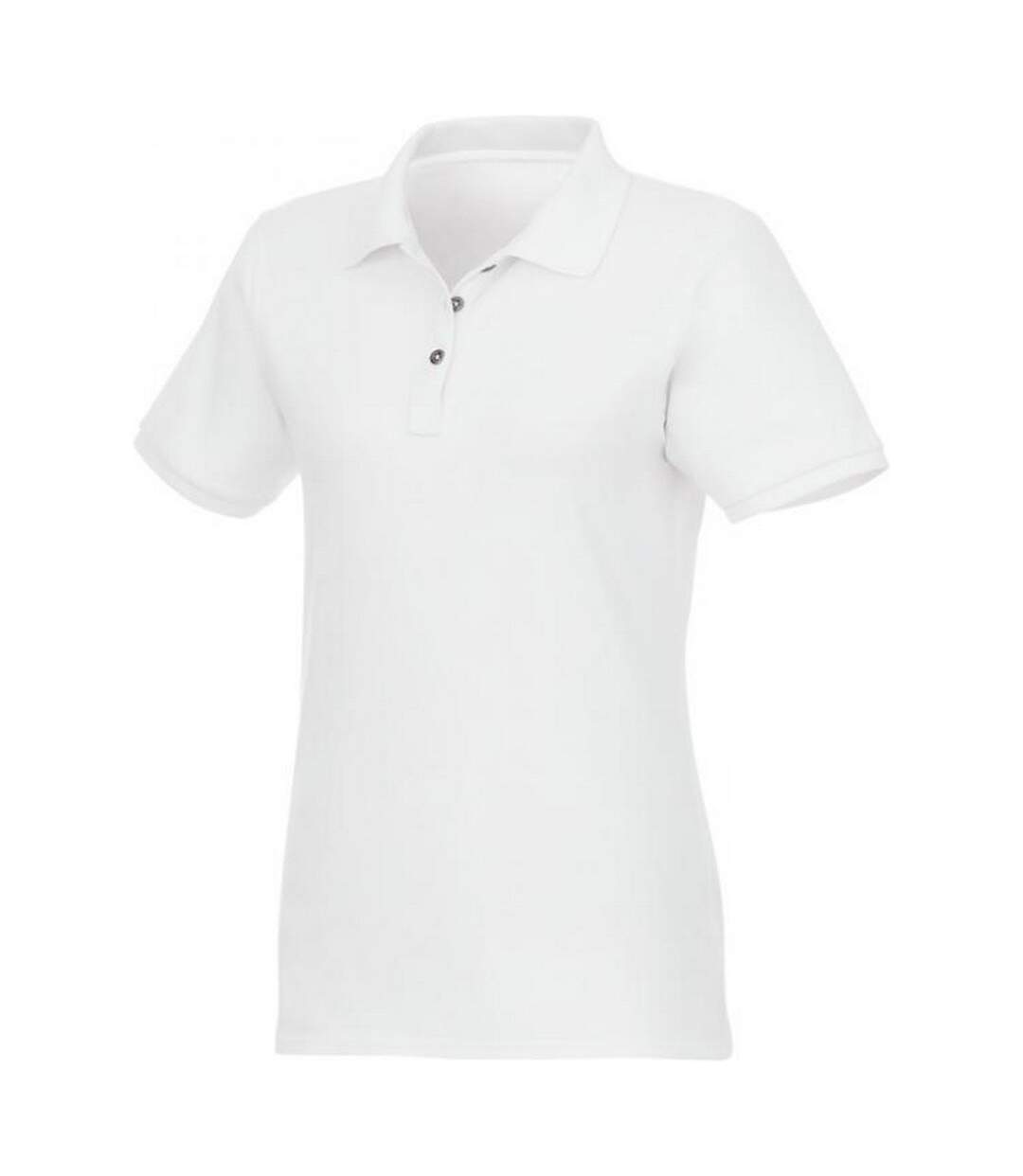 Polo beryl femme blanc Elevate-1