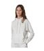 Womens/ladies Fleece Hoodie Coconut Velvet By Graham & Spencer-2