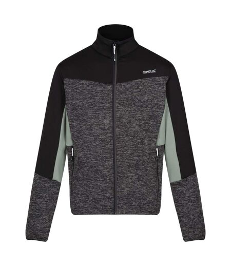 Veste polaire coladane homme cendre / noir chiné Regatta