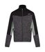 Mens coladane vi marl full zip fleece jacket ash/black marl Regatta