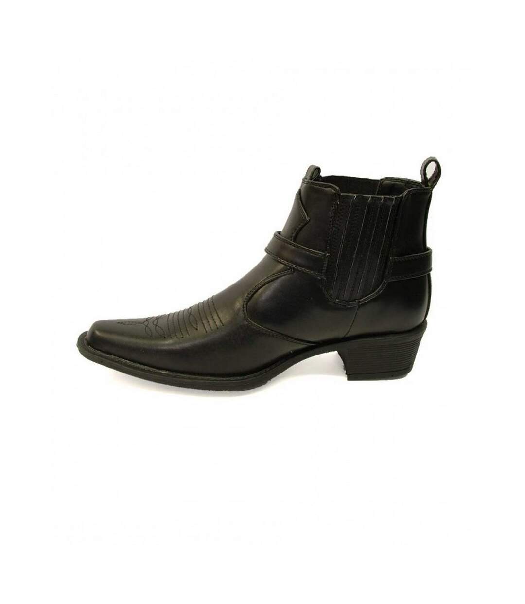 Eastwood bottines style cowboy homme noir US Brass-3