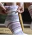 Ladies Winter Varied Stripe Patterned  Thermal Socks for Winter-3