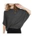 Pull Gris Foncé manches 3/4 Femme JDY New Behave - L