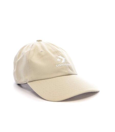 Casquette beige homme converse lock-up baseball - taille unique