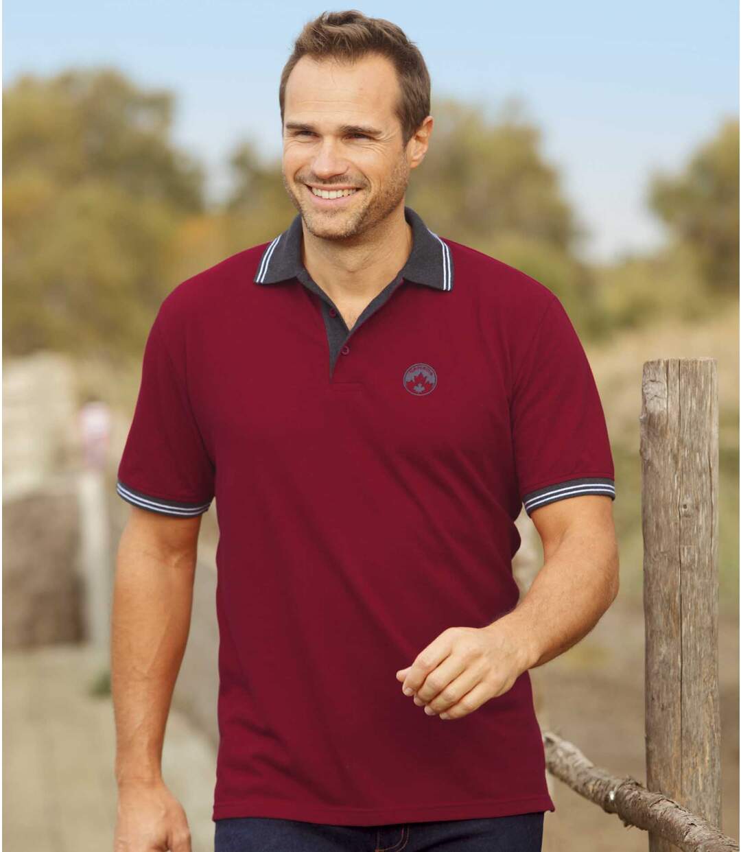 2er-Pack lässige Poloshirts-2