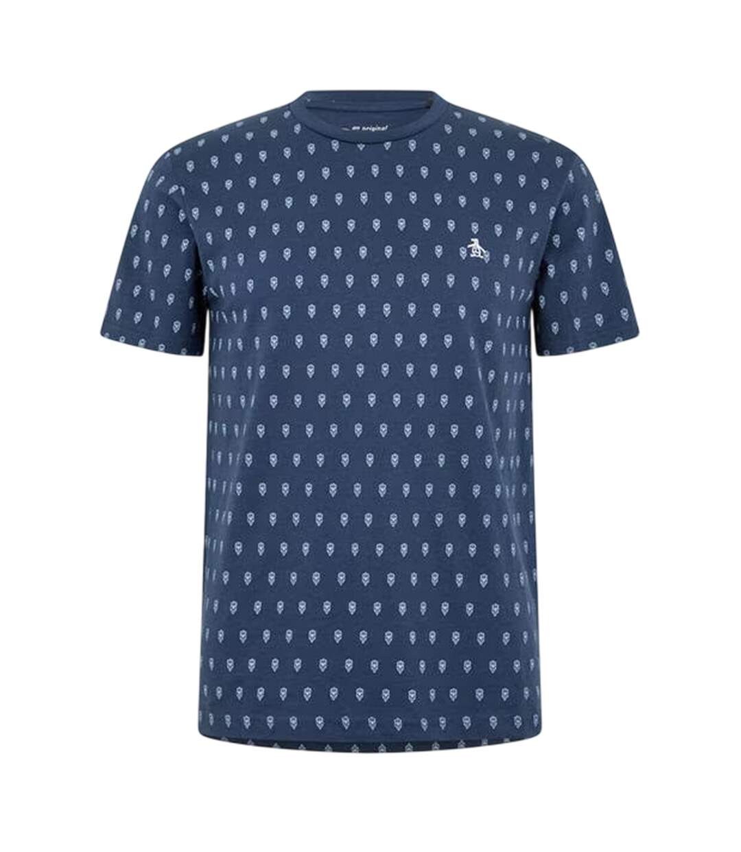 T-shirt Motif/style Imprimé Intégral Homme Bleu Original Penguin-1
