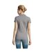 Polo Perfect Femme Gris Chiné SOLS-2