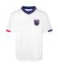 Maillot Domicile Foot Motif/style England Fa Adulte Blanc Score Draw-2