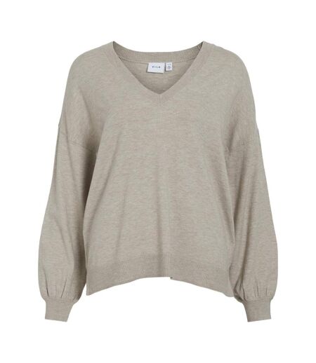 Pull beige femme vila comfy