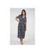 Robe midi à imprimés fleuris GLORIA-2