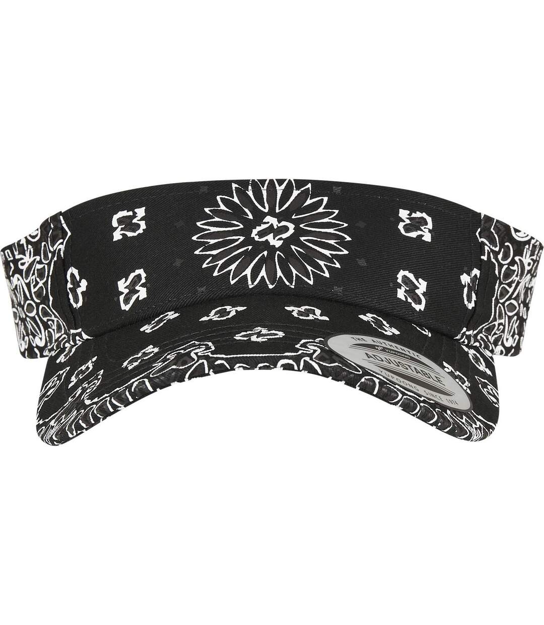 Visière Motif/style Cachemire Noir Flexfit-3