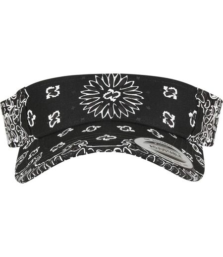Visière Motif/style Cachemire Noir Flexfit