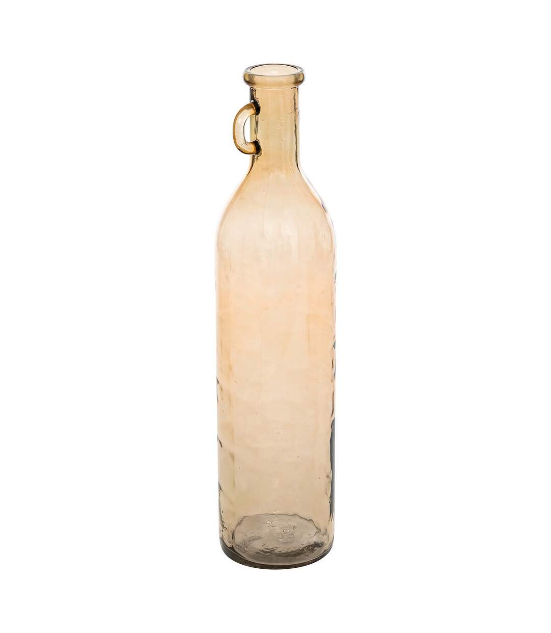 Vase Bouteille en Verre Yana 75cm Rose Clair-1