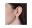 Boucles d'oreilles Round, Cristal d'Autriche-5