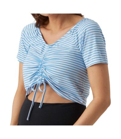 Top Blanc/Bleu Femme Mamalicious Gisele - L