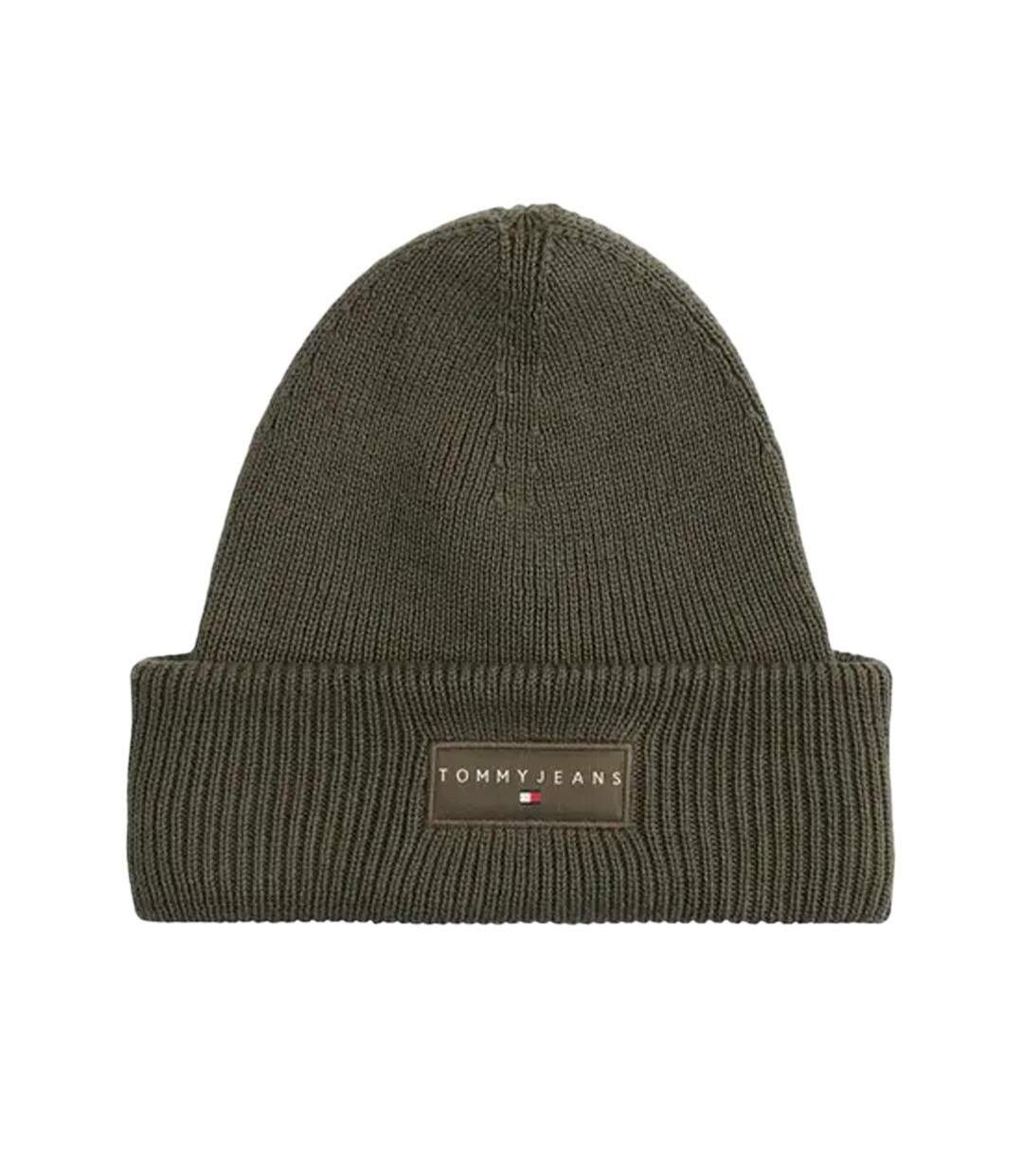 Bonnet kaki homme tommy hilfiger beanie-1