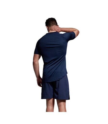 Mens Small Logo Lightweight T-shirt Navy Canterbury