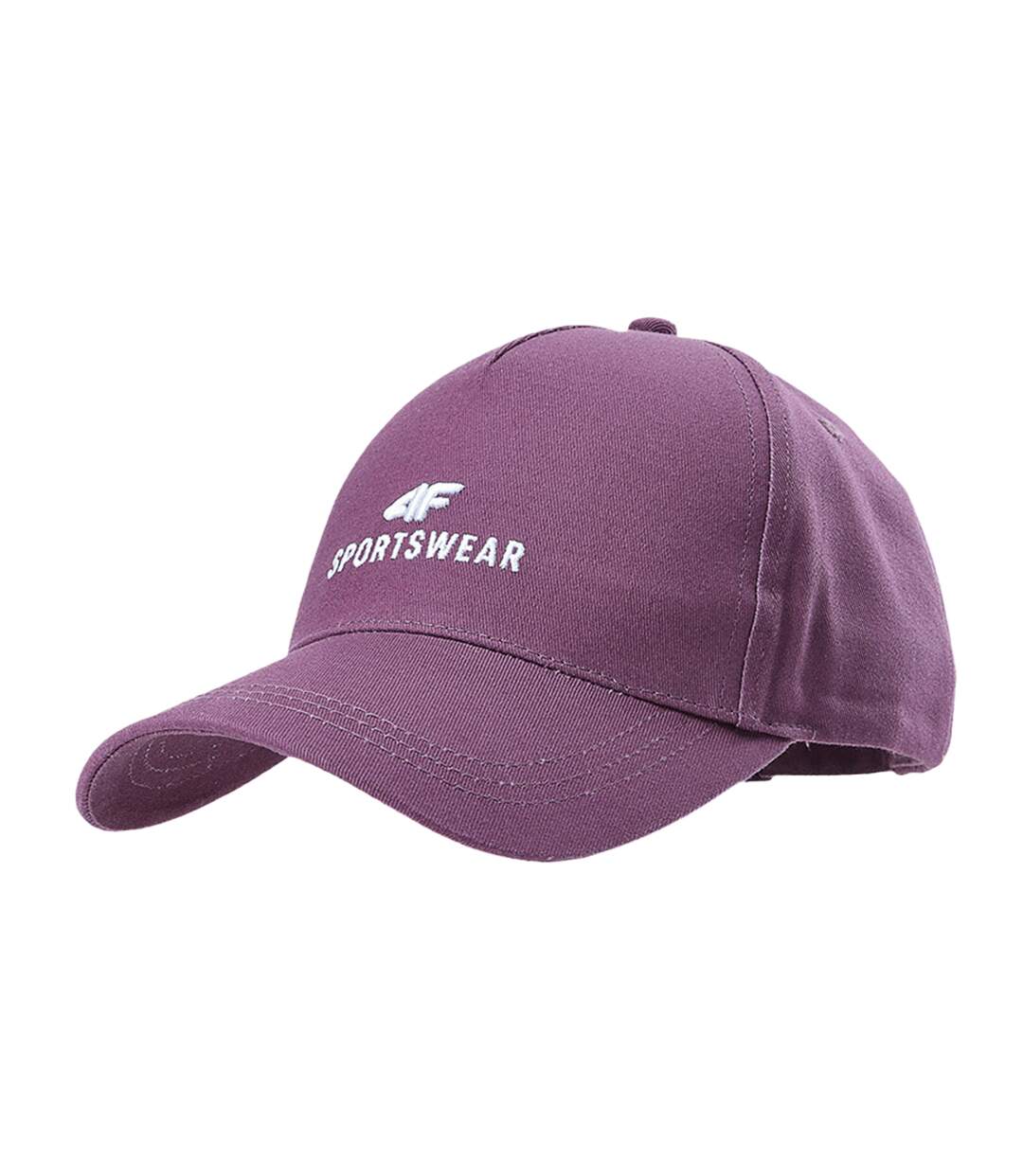 Casquette De Baseball Motif/style Logo Brodé Violet 4F-1