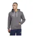 Sweat À Capuche Entrada Homme Gris Argenté Adidas-1