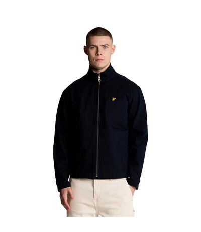 Mens Twill High-neck Jacket Dark Navy Lyle & Scott