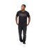 Mens Carrimoore T-shirt Black Crosshatch-1