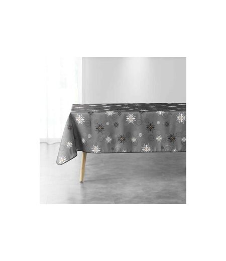 Nappe Imprimée Enchante 150x300cm Anthracite