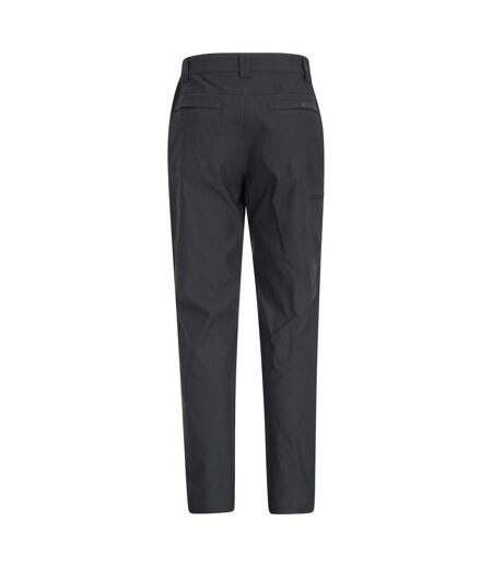 Womens/ladies Hiker Stretch Short Winter Trousers Black Mountain Warehouse