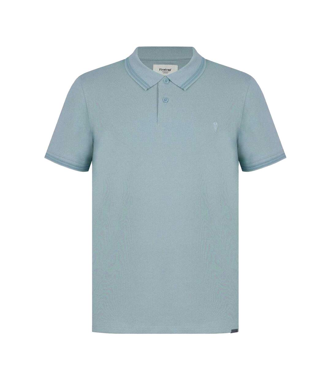 Polo Motif/style Logo Lazer Homme Bleu Firetrap-1
