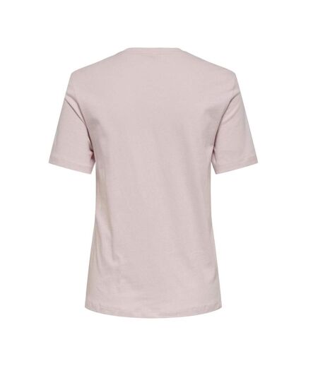T-Shirt rose femme only lola