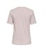 T-Shirt rose femme only lola-2