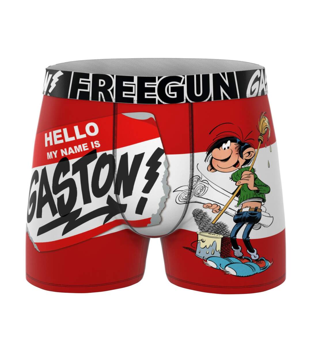Lot de 3 boxers homme Gaston Lagaffe Freegun-3