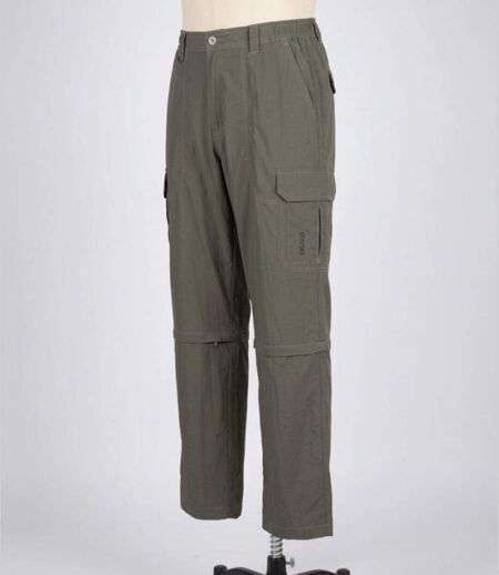 OGALO SE1142 — Pantalon modulable marron : praticité et légèreté 2-en-1