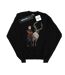 Disney - Sweat FROZEN SVEN AND KRISTOFF - Femme (Noir) - UTBI18801-1
