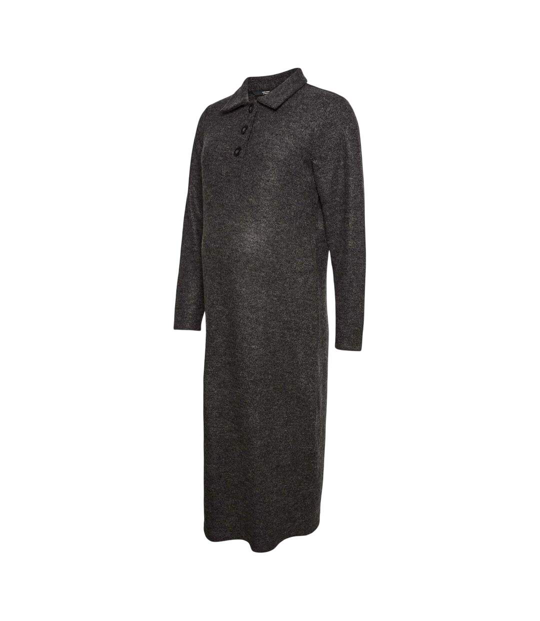 Robe Pull Vmmebba Femme Noir Obsidien Mamalicious-3