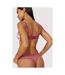 Gorgeous Womens/Ladies Camellia Lace Thong (Berry) - UTDH5365