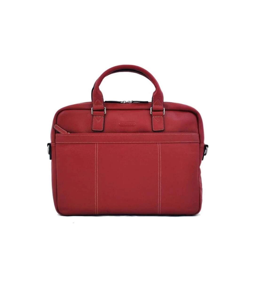 Katana - Cartable porte-ordinateur en cuir 15 - rouge - 6310-1