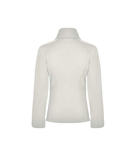 Veste softshell antartida femme blanc cassé Roly