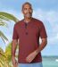 Set van 3 mooie T-shirts met knopenhals-2